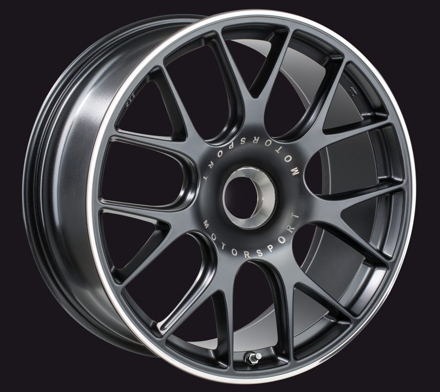 BBS Performance Line CH-R Schwarz Matt Zentralverschluss