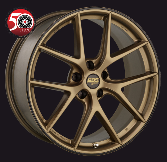 BBS Performance Line CI-R Bronze Seidenmatt mit schwarzem Anfahrschutz