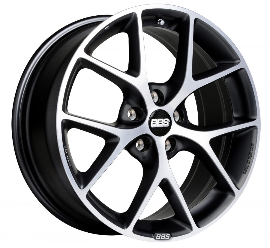 BBS Design Line SR Vulcano Grau Diamantgedreht