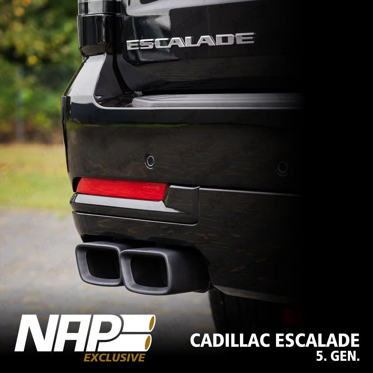 NAP Doppelendrohr-Set Cadillac Escalade