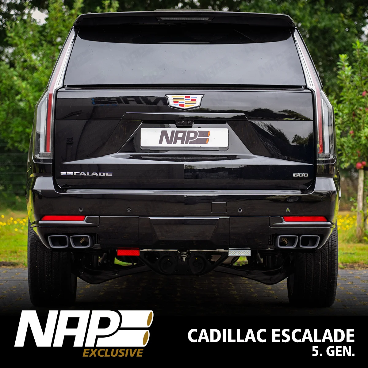 NAP Doppelendrohr-Set Cadillac Escalade