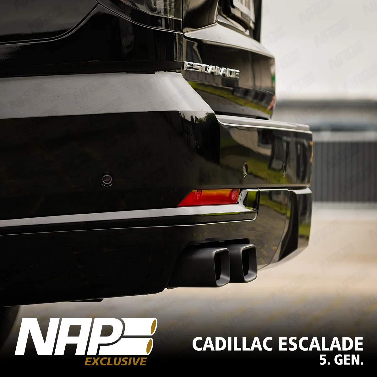 NAP Doppelendrohr-Set Cadillac Escalade