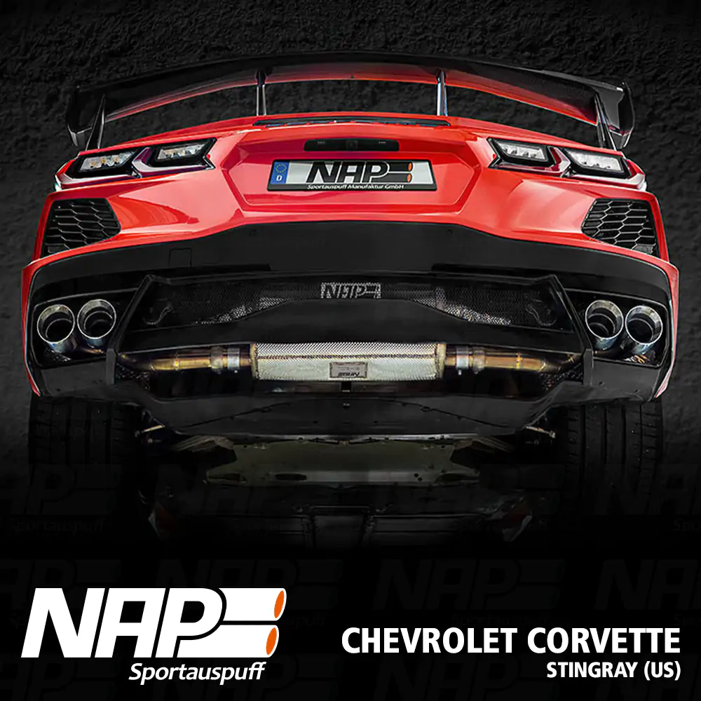 NAP Klappenauspuff Corvette C8 Stingray (US & EU)
