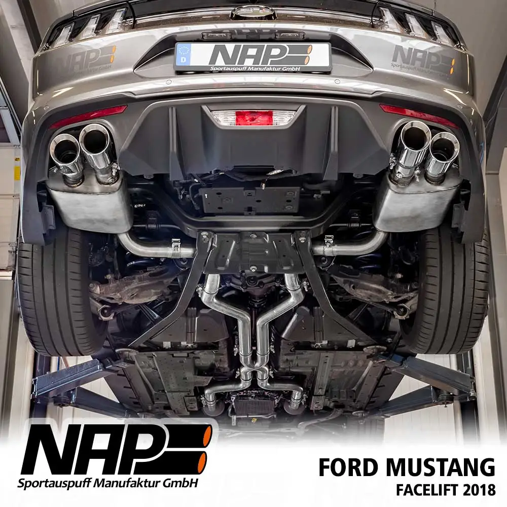 NAP Klappenauspuff Ford Mustang 5,0 L V8 (Gen. 6)
